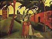 1913 Staatsgalerie Moderner Kunst, Munich August Macke